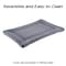 Pet Adobe Waterproof Dog Crate Pad Kennel Bed Easy-to-Clean Multi-Purpose Mat for Home and Car Travel (Gray) 894927VXY - alternate 3